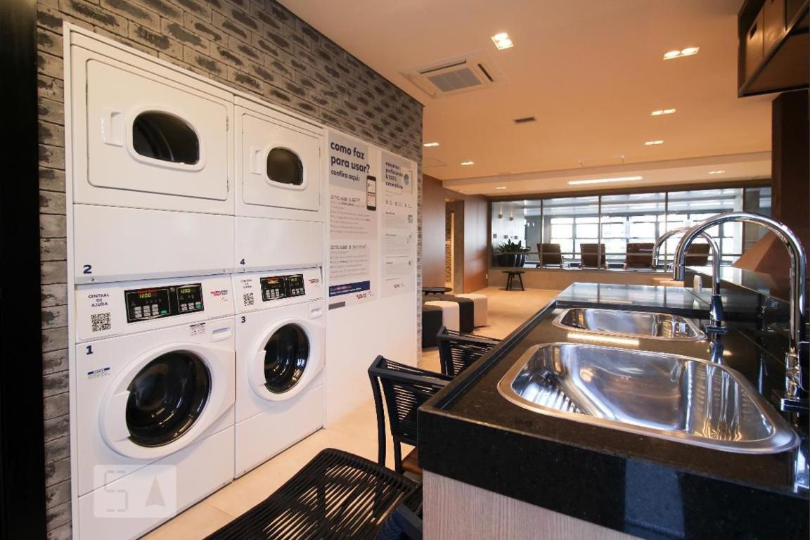 Studios No Melhor Ponto De Moema Garagem Lazer E Metro Perto Wifi Gratis São Paulo Ngoại thất bức ảnh